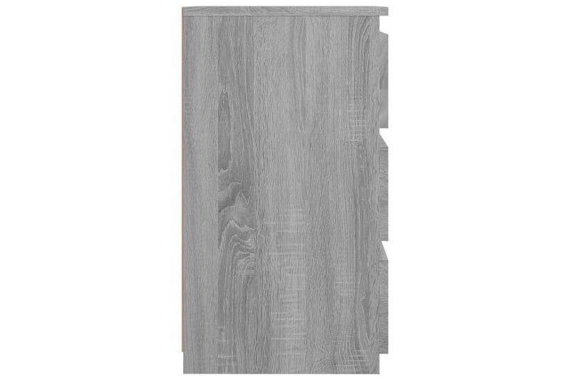 beBasic Sängbord grå sonoma 40x35x62,5 cm konstruerat trä - Grey - Möbler - Bord & matgrupper - Avlastningsbord - Sängbord & nattduksbord