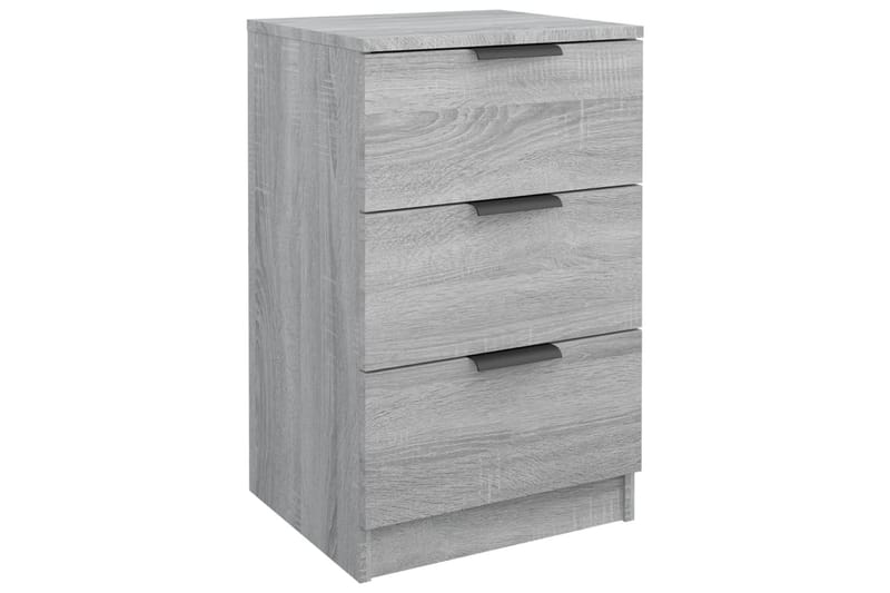 beBasic Sängbord grå sonoma 40x36x65 cm - Grey - Möbler - Bord & matgrupper - Avlastningsbord - Sängbord & nattduksbord