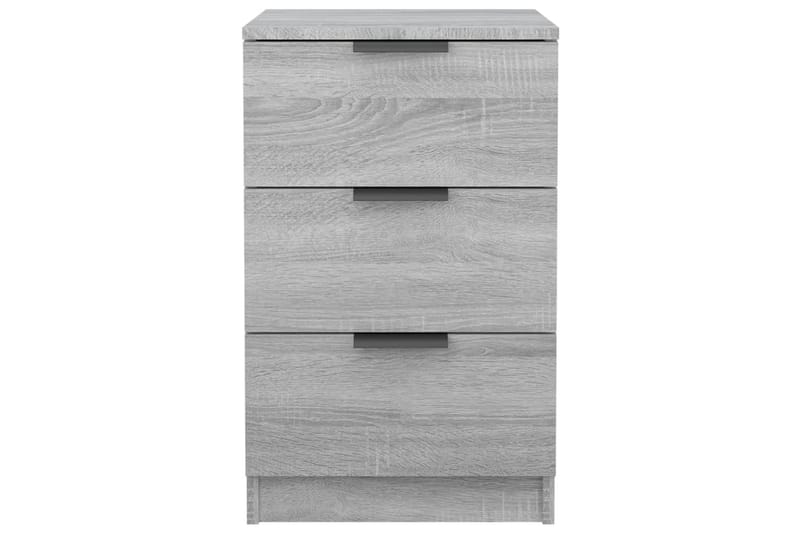 beBasic Sängbord grå sonoma 40x36x65 cm - Grey - Möbler - Bord & matgrupper - Avlastningsbord - Sängbord & nattduksbord