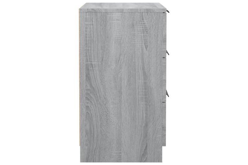 beBasic Sängbord grå sonoma 40x36x65 cm - Grey - Möbler - Bord & matgrupper - Avlastningsbord - Sängbord & nattduksbord