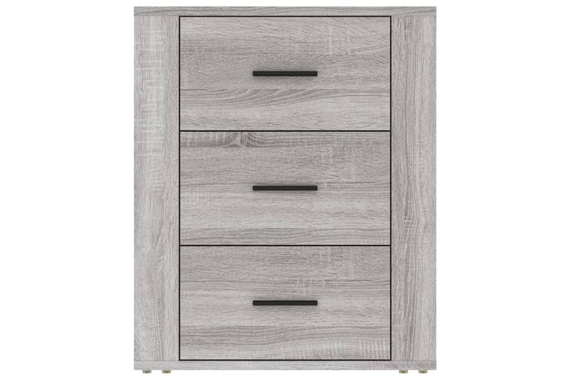 beBasic Sängbord Grå Sonoma 50x36x60 cm konstruerat trä - Grey - Möbler - Bord & matgrupper - Avlastningsbord - Sängbord & nattduksbord