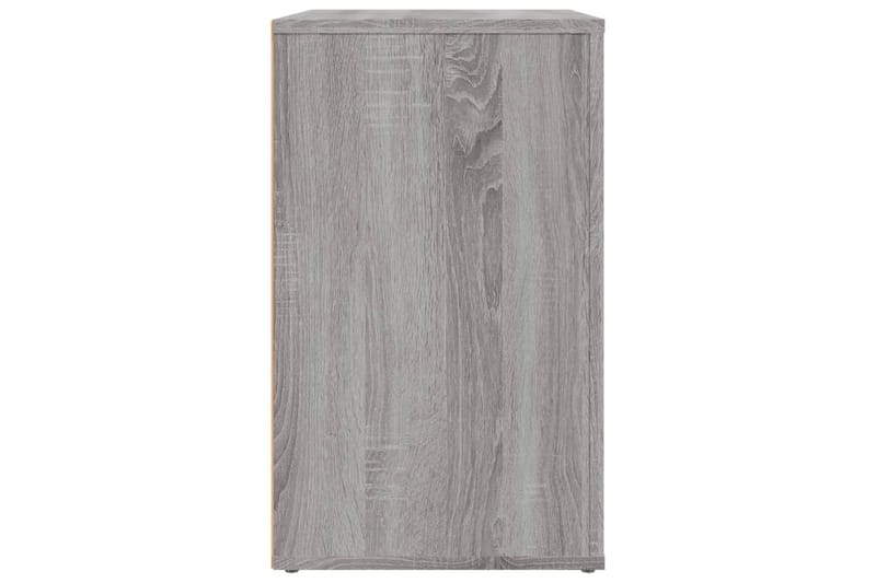 beBasic Sängbord Grå Sonoma 50x36x60 cm konstruerat trä - Grey - Möbler - Bord & matgrupper - Avlastningsbord - Sängbord & nattduksbord