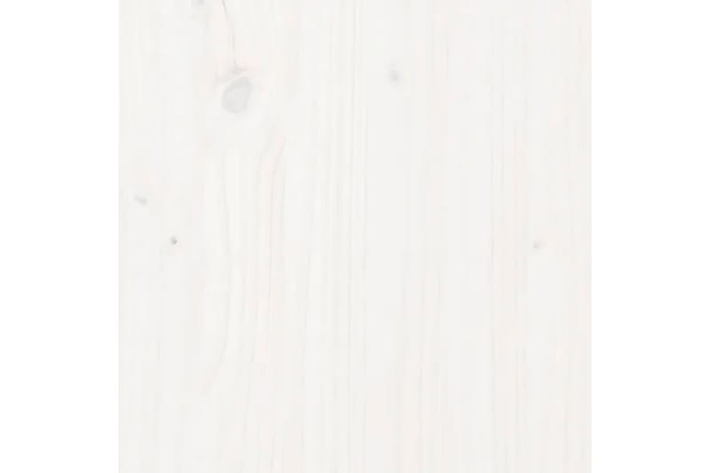 beBasic Sängbord vit 40x35x61,5 cm massiv furu - Möbler - Bord & matgrupper - Avlastningsbord - Sängbord & nattduksbord