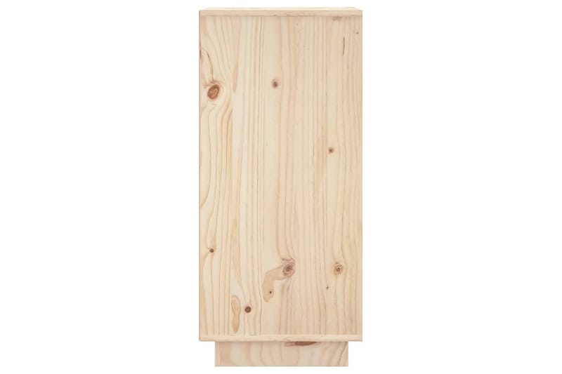 beBasic Skåp 2 st 31,5x34x75 cm massiv furu - Brown - Möbler - Bord & matgrupper - Avlastningsbord - Lampbord