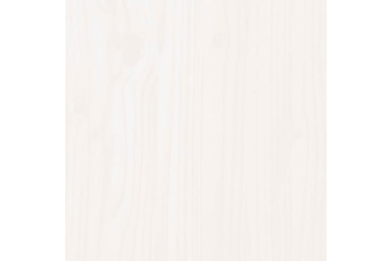 beBasic Skåp 2 st 40x35x80 cm massiv furu - White - Möbler - Bord & matgrupper - Avlastningsbord - Lampbord