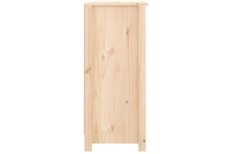beBasic Skåp 40x35x80 cm massiv furu - Brown - Möbler - Bord & matgrupper - Avlastningsbord - Lampbord