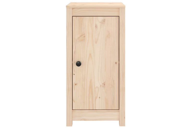 beBasic Skåp 40x35x80 cm massiv furu - Brown - Möbler - Bord & matgrupper - Avlastningsbord - Lampbord