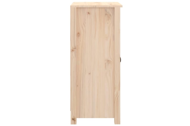 beBasic Skåp 40x35x80 cm massiv furu - Brown - Möbler - Bord & matgrupper - Avlastningsbord - Lampbord