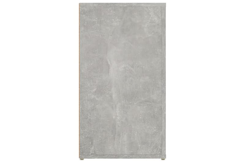 beBasic Skåp betonggrå 100x33x59,5 cm konstruerat trä - Grey - Lampbord - Brickbord & småbord