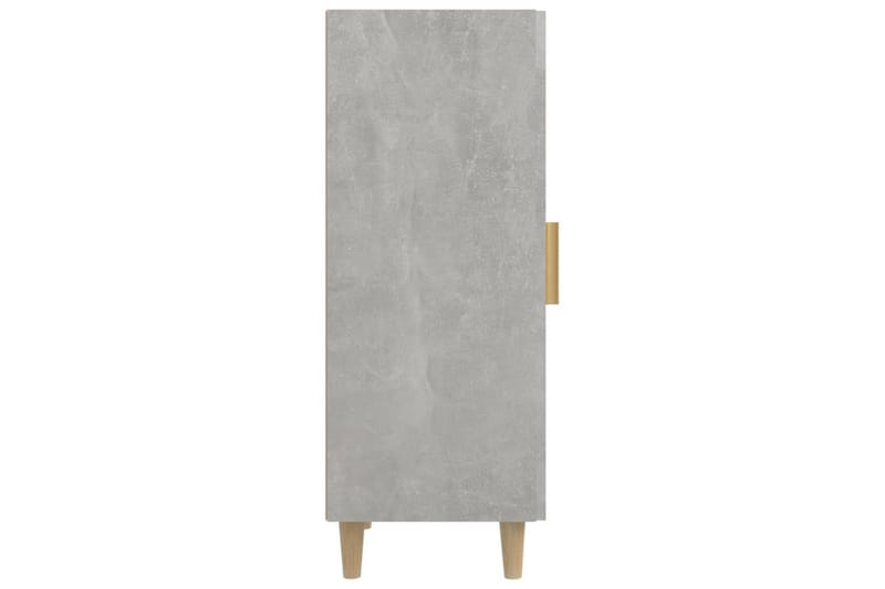 beBasic Skåp betonggrå 34,5x34x90 cm konstruerat trä - Grey - Möbler - Bord & matgrupper - Avlastningsbord - Lampbord