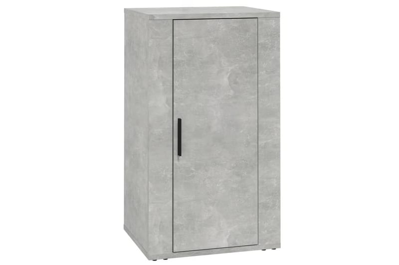 beBasic Skåp betonggrå 40x33x70 cm konstruerat trä - Grey - Möbler - Bord & matgrupper - Avlastningsbord - Lampbord