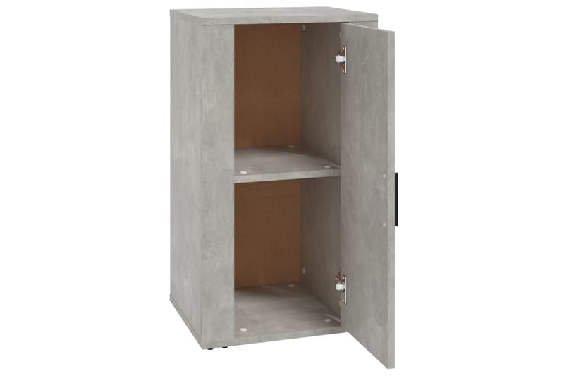 beBasic Skåp betonggrå 40x33x70 cm konstruerat trä - Grey - Lampbord - Brickbord & småbord