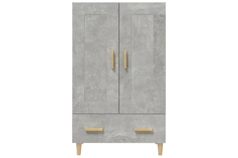 beBasic Skåp betonggrå 70x31x115 cm konstruerat trä - Grey - Möbler - Bord & matgrupper - Avlastningsbord - Lampbord