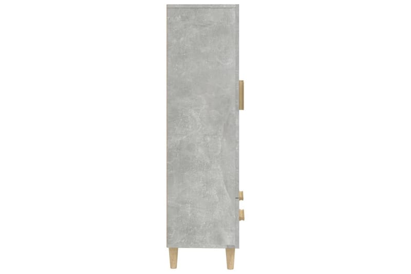 beBasic Skåp betonggrå 70x31x115 cm konstruerat trä - Grey - Möbler - Bord & matgrupper - Avlastningsbord - Lampbord