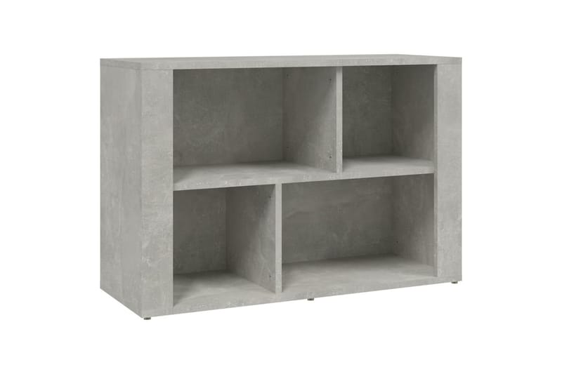 beBasic Skåp betonggrå 80x30x54 cm konstruerat trä - Grey - Möbler - Bord & matgrupper - Avlastningsbord - Lampbord