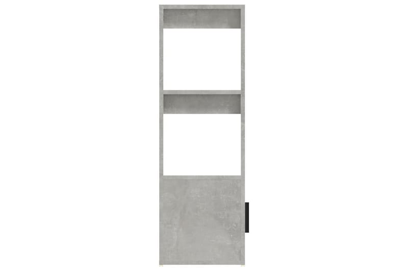 beBasic Skåp betonggrå 80x30x90 cm konstruerat trä - Grey - Möbler - Bord & matgrupper - Avlastningsbord - Lampbord