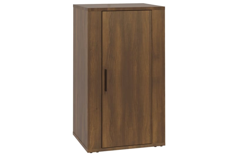 beBasic Skåp brun ek 40x33x70 cm konstruerat trä - Brown - Möbler - Bord & matgrupper - Avlastningsbord - Lampbord
