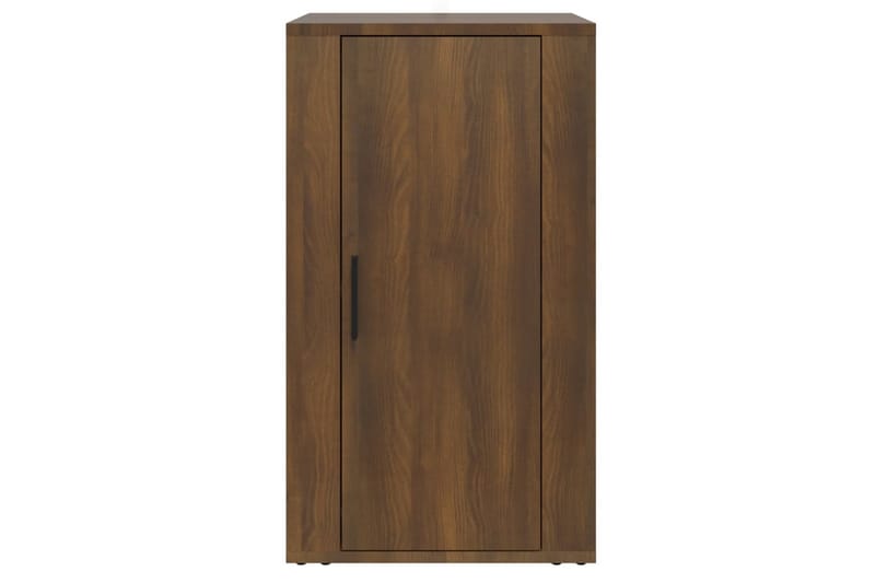 beBasic Skåp brun ek 40x33x70 cm konstruerat trä - Brown - Möbler - Bord & matgrupper - Avlastningsbord - Lampbord