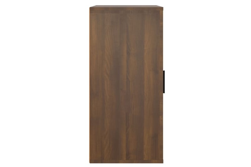 beBasic Skåp brun ek 40x33x70 cm konstruerat trä - Brown - Lampbord - Brickbord & småbord