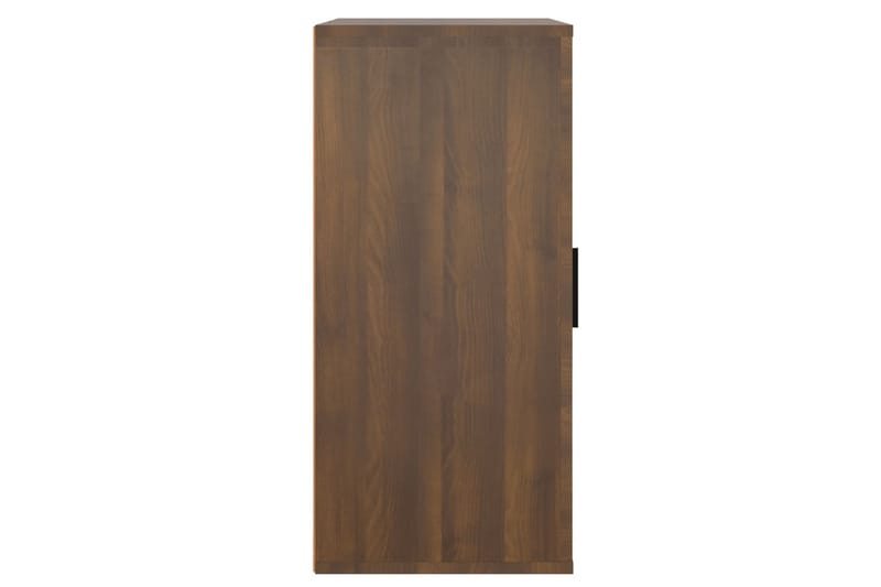 beBasic Skåp brun ek 40x33x70 cm konstruerat trä - Brown - Möbler - Bord & matgrupper - Avlastningsbord - Lampbord