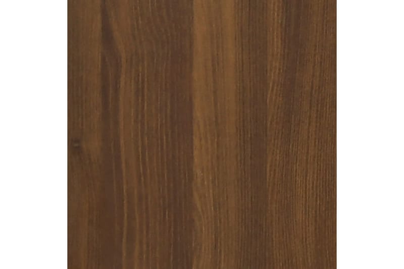 beBasic Skåp brun ek 70x31x115 cm konstruerat trä - Brown - Möbler - Bord & matgrupper - Avlastningsbord - Lampbord