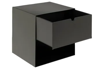 Belleuve Sängbord 25 cm - Svart - Möbler - Bord & matgrupper - Avlastningsbord - Sängbord & nattduksbord