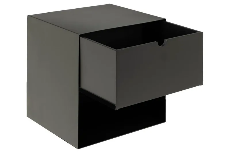 Belleuve Sängbord 25 cm - Svart - Möbler - Bord & matgrupper - Avlastningsbord - Sängbord & nattduksbord