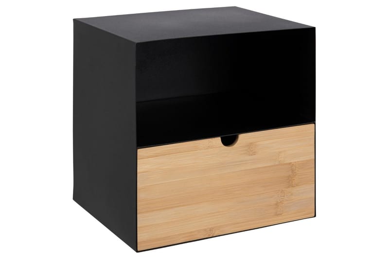 Belleuve Sängbord 25 cm - Svart - Möbler - Bord & matgrupper - Avlastningsbord - Sängbord & nattduksbord