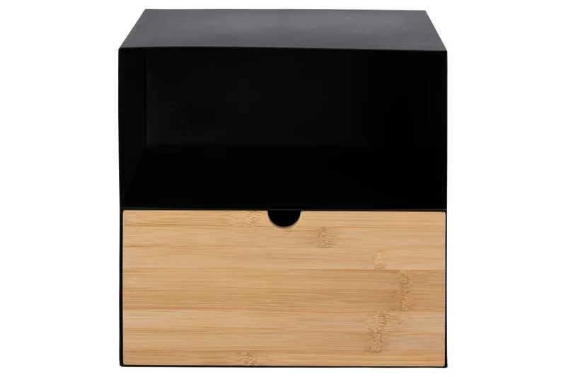 Belleuve Sängbord 25 cm - Svart - Möbler - Bord & matgrupper - Avlastningsbord - Sängbord & nattduksbord