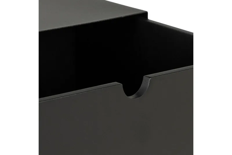 Belleuve Sängbord 25 cm - Svart - Möbler - Bord & matgrupper - Avlastningsbord - Sängbord & nattduksbord