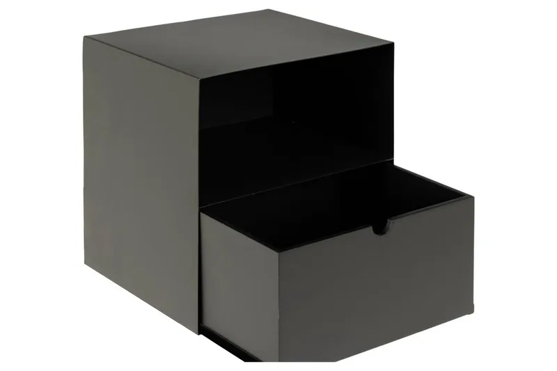 Belleuve Sängbord 25 cm - Svart - Möbler - Bord & matgrupper - Avlastningsbord - Sängbord & nattduksbord