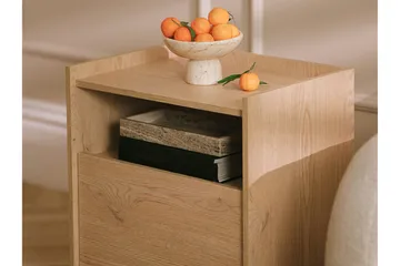 Bellia Sidobord 38 cm - Beige - Möbler - Bord & matgrupper - Avlastningsbord - Lampbord