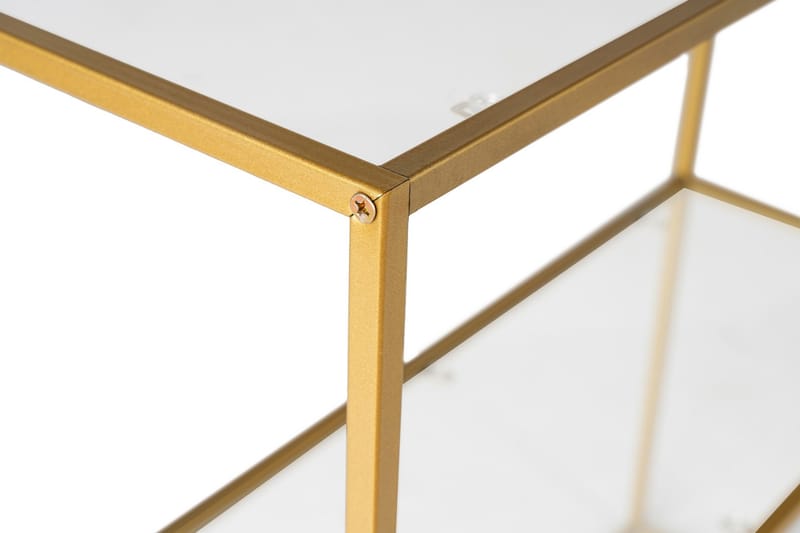 Berra Sidobord 80 cm - Guld - Möbler - Bord & matgrupper - Avlastningsbord - Lampbord