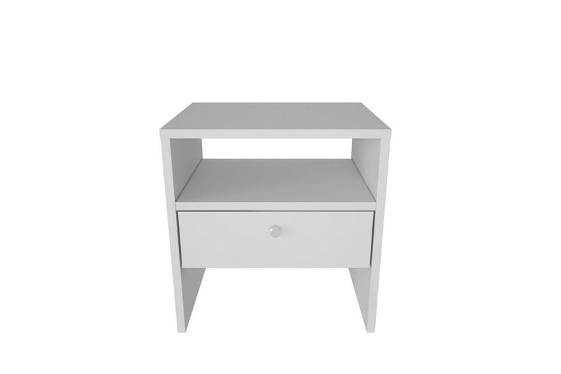 Berriaren Sängbord 45 cm - Vit - Möbler - Bord & matgrupper - Avlastningsbord - Sängbord & nattduksbord