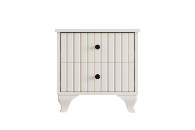 Beynor Sängbord 45 cm - Matt Vit - Möbler - Bord & matgrupper - Avlastningsbord - Sängbord & nattduksbord