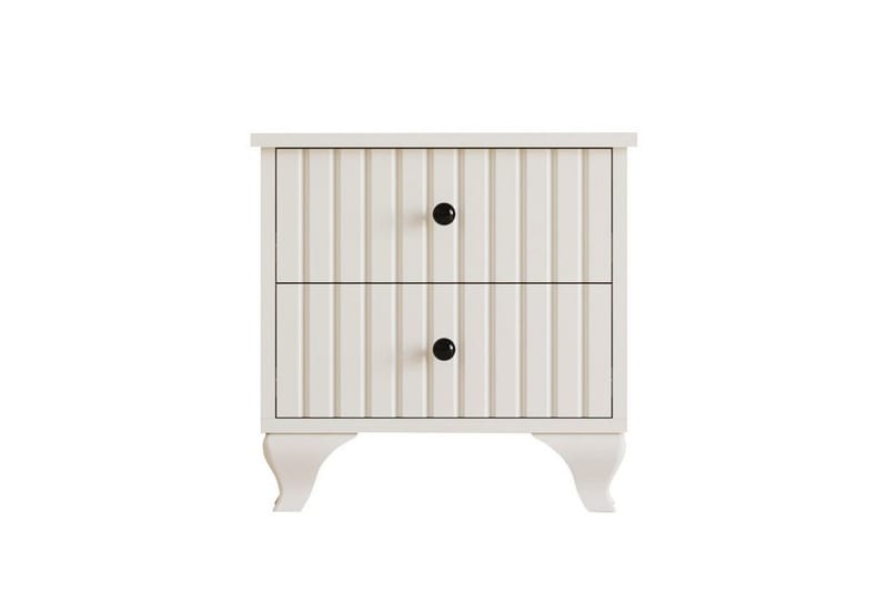 Beynor Sängbord 45 cm - Matt Vit - Möbler - Bord & matgrupper - Avlastningsbord - Sängbord & nattduksbord