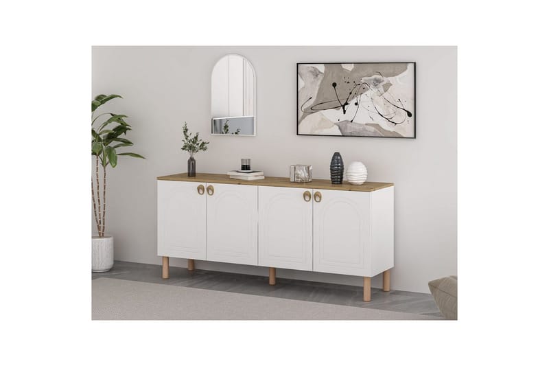 Bingdi Konsollbord 180 cm - Vit - Möbler - Bord & matgrupper - Avlastningsbord - Hallbord