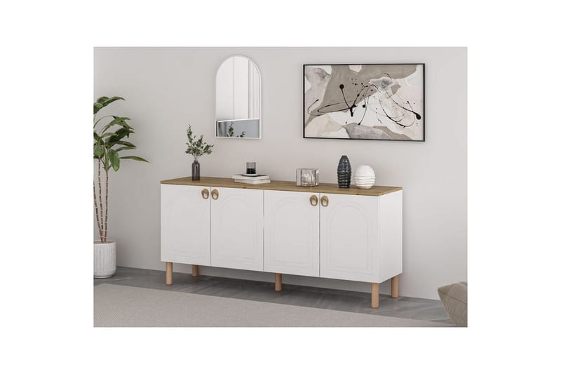 Bingdi Konsollbord 180 cm - Vit - Möbler - Bord & matgrupper - Avlastningsbord - Hallbord