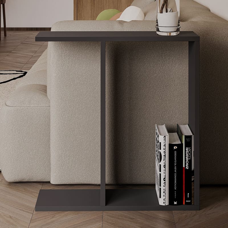 Bingdi Sidobord 60x60x60 cm - Antracit - Möbler - Bord & matgrupper - Avlastningsbord - Lampbord