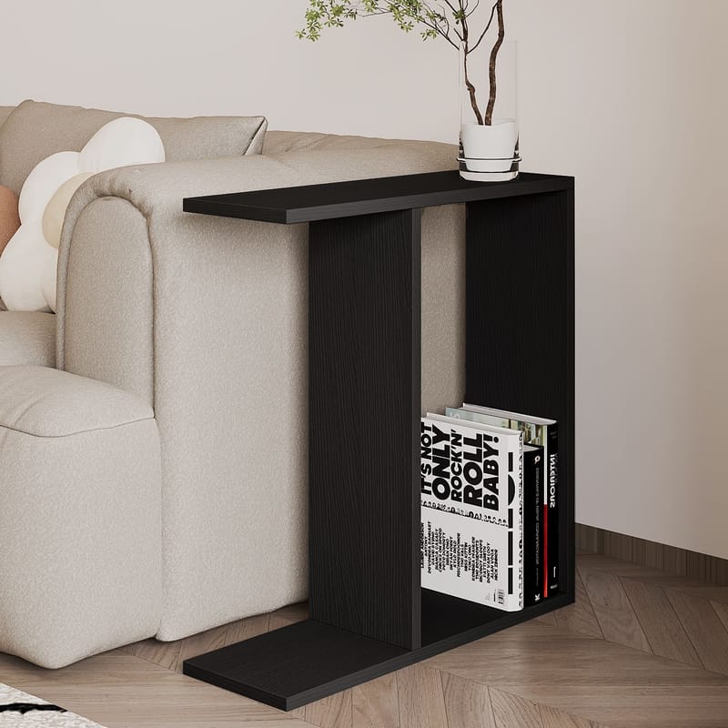 Bingdi Sidobord 60x60x60 cm - Svart - Möbler - Bord & matgrupper - Avlastningsbord - Lampbord