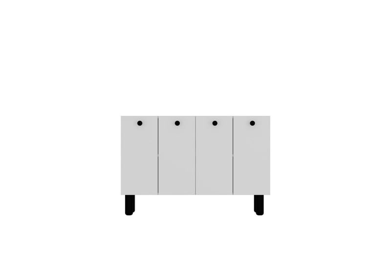 Bohem Konsollbord 120 cm, Vit/Svart
