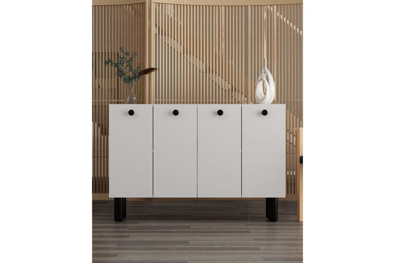 Bohem Konsollbord 120 cm - Vit/Svart - Möbler - Bord & matgrupper - Avlastningsbord - Hallbord