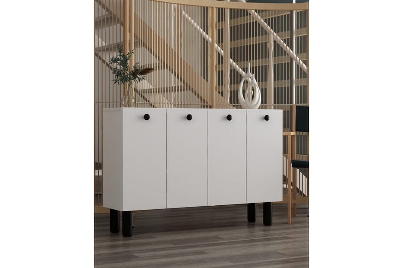 Bohem Konsollbord 120 cm - Vit/Svart - Möbler - Bord & matgrupper - Avlastningsbord - Hallbord