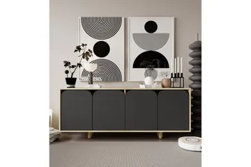Bohem Konsollbord 180x150 cm - Brun/Antracit - Möbler - Bord & matgrupper - Avlastningsbord - Hallbord