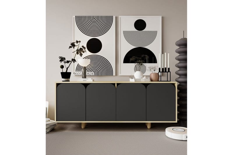 Bohem Konsollbord 180x150 cm - Brun/Antracit - Möbler - Bord & matgrupper - Avlastningsbord - Hallbord