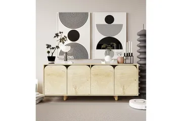Bohem Konsollbord 180x180 cm - Brun - Möbler - Bord & matgrupper - Avlastningsbord - Hallbord