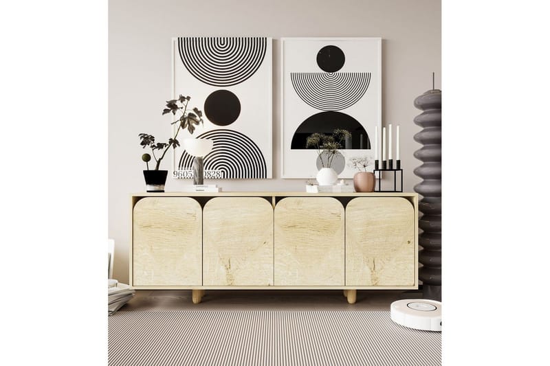 Bohem Konsollbord 180x180 cm - Brun - Möbler - Bord & matgrupper - Avlastningsbord - Hallbord