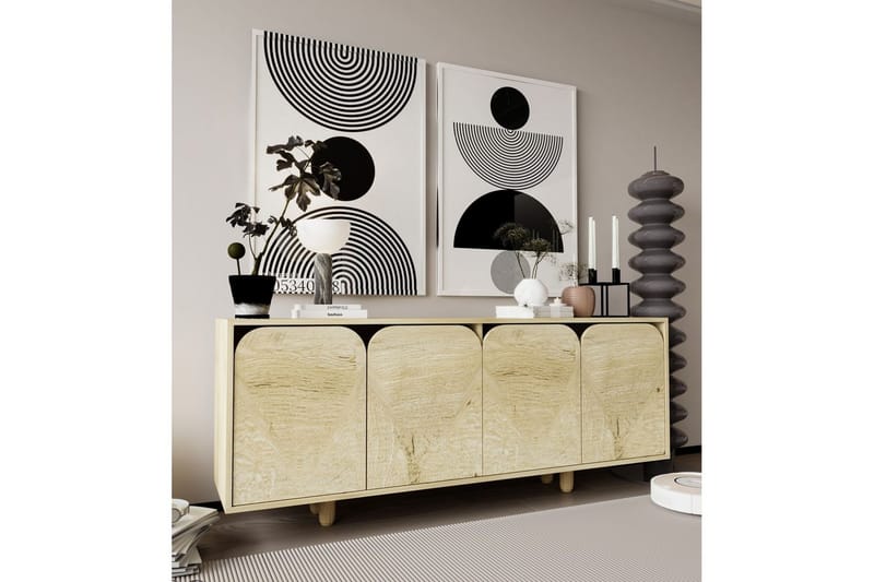 Bohem Konsollbord 180x180 cm - Brun - Möbler - Bord & matgrupper - Avlastningsbord - Hallbord