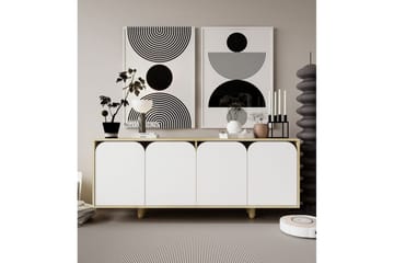 Bohem Konsollbord 180x180 cm - Brun/Vit - Möbler - Bord & matgrupper - Avlastningsbord - Hallbord