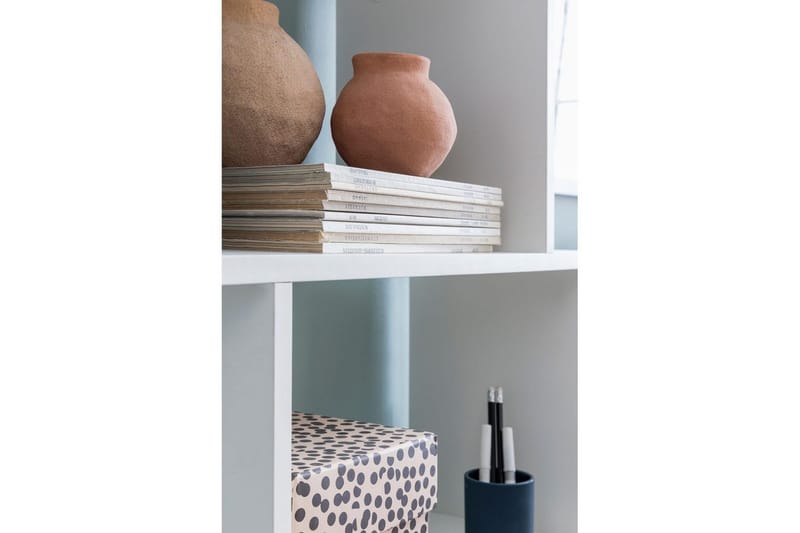Bokhylla Wohnling Elegant med 6 förskjutna förvaringshyllor - Förvaring - Hylla - Bokhylla